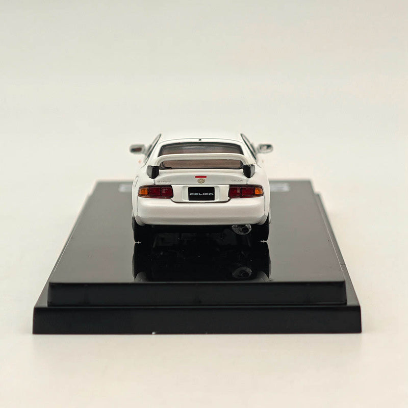 1/64 Hobby Japan Toyota CELICA GT-FOUR WRC Edition (ST205) w/ Engine HJ641064AW White Diecast Models Car Collection Auto Toys Gift