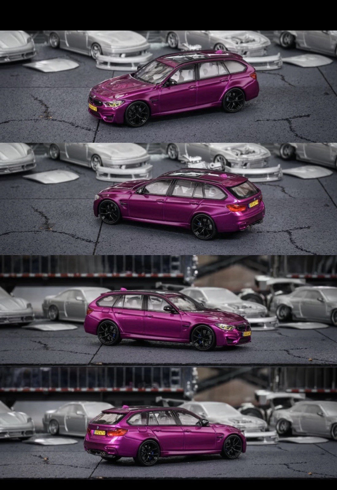 Mortal 1:64 for M3 F81 Touring 2026 Suzhou GT Show Limited Edition Car Model Gifts Diecast Toys