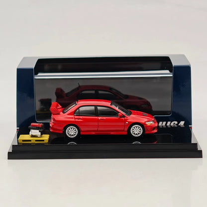 Hobby Japan 1:64 Lancer GSR Evolution VII Red w/Engine Diecast alloy car model