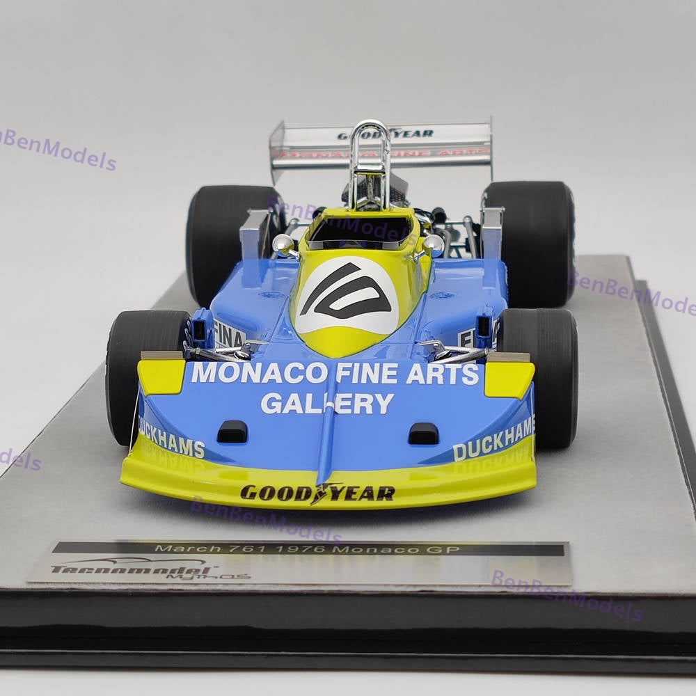 1/18 Tecnomodel Mythos Series March 761 1976 Monaco GP #10 Ronnie Peterson Resin