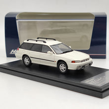 Hi-Story 1/43 Subaru Legacy Grand Wagon 1996 HS324WH Resin Models Car White Toys Gift