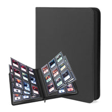 Multi-color PU Leather Card Album 252 Pockets Zippered TCG Storage Bind