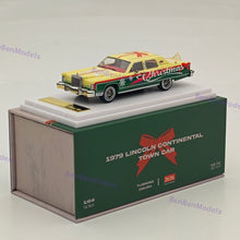 1:64 Turning Crush Christmas 1979 Lincoln Continental Town Car Alloy Car Model
