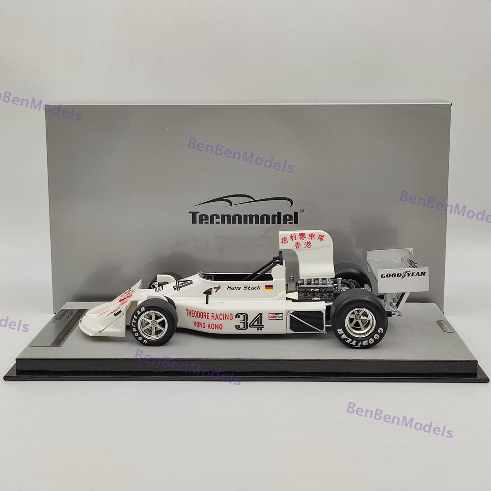 1/18 Tecnomodel March 761 #34 H.J. Stuck USA Long Beach GP 1976 TM18-222B