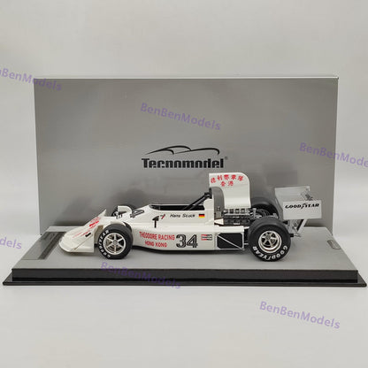 1/18 Tecnomodel March 761 #34 H.J. Stuck USA Long Beach GP 1976 TM18-222B
