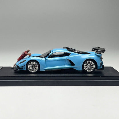 RM RHINO MODEL 1:64 Hennessey Venom F5 Diecast Model - Alloy Car Collectible Ornament Gifts