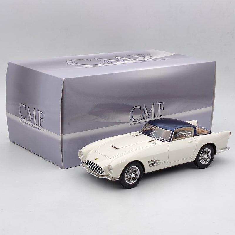 CMF 1:18 Ferrari 375 MM Berlinetta by Pinin Farina White 1955 CMF18180 Resin Car