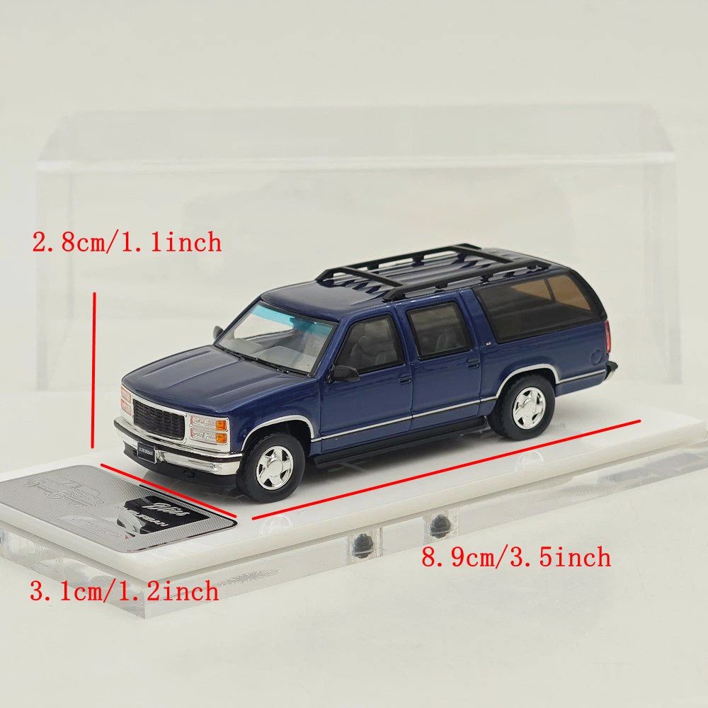 Bliss 1:64 Suburban GMT400 SUV Sports Model HEC Beijing Exclusive Ltd 499 Diecast Model Car