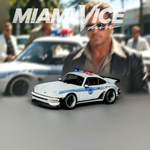 Pre-order 1:64 Rhino Model 911 Turbo 930 Miami Police Department Diecast Model Car