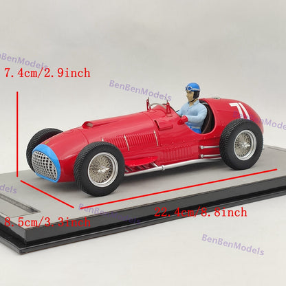 1/18 Tecnomodel Mythos Ferrari 375 F1 #71 Winner Nurburgring GP 1951 A.Ascari