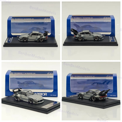 1/64 SW Porsche RWB 993 Wide Body Modification Diecast Model Car Varnish version