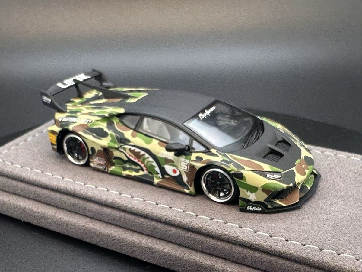 DAP 1:64 Lamborghini Supercar Voiture de course Livrée Roues portantes Modèle de voiture moulé sous pression Jouets Cadeau