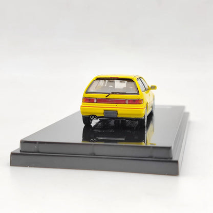 Hobby Japan 1/64 EF9 SiR Ⅱ Yellow HJ641031AY Diecast Model Toys Car Collection Gifts