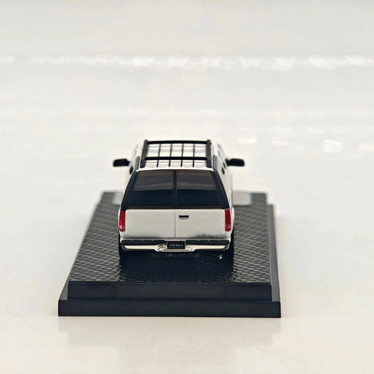 1:64 Bliss Suburban GMT400 SUV White HEC Beijing Diecast Model Car