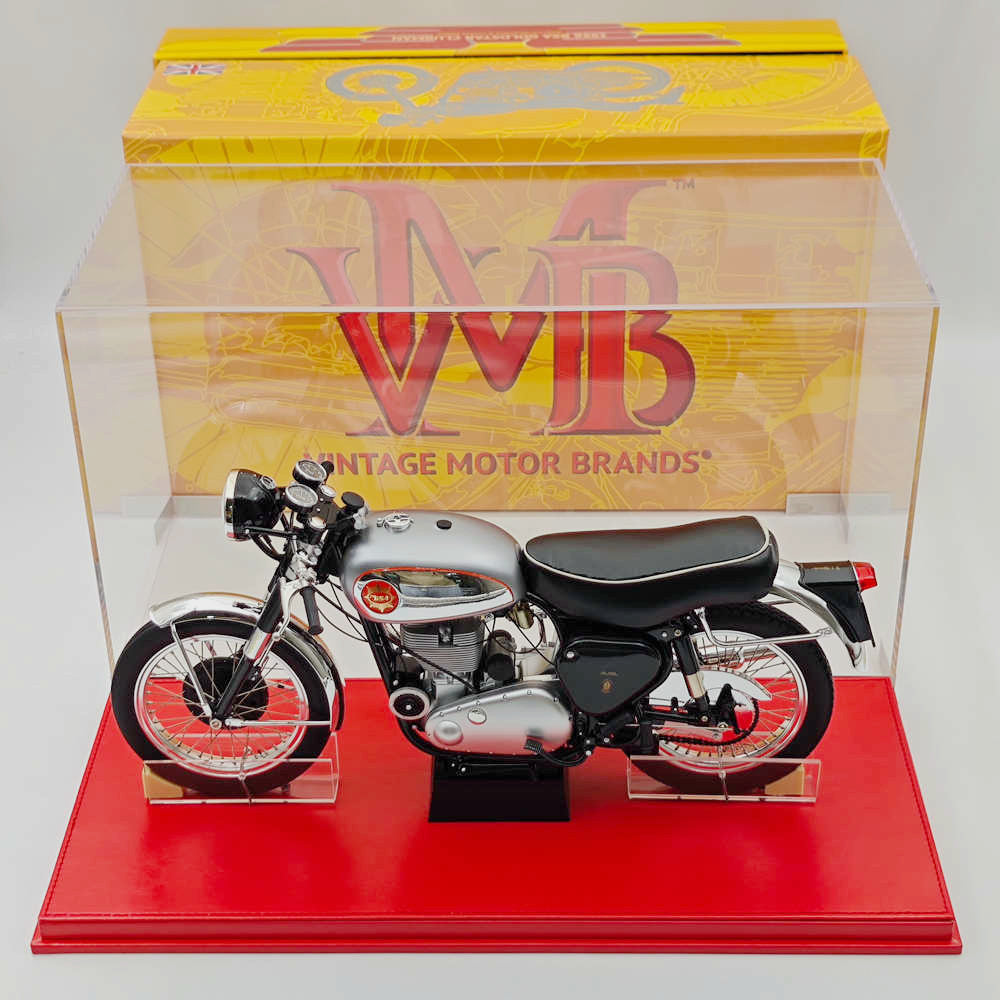 VMB 1/6 BSA GOLDSTAR CLUBMAN B04 1956 Modèle de moto en résine fait main Collection limitée
