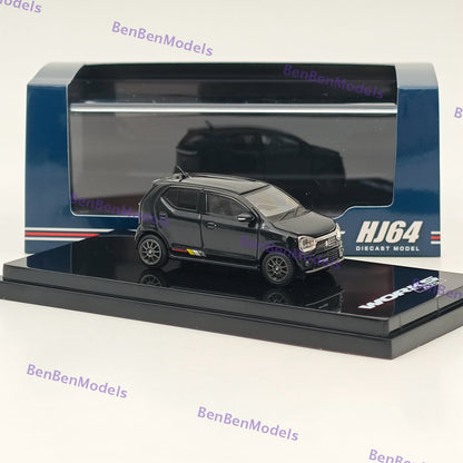 1/64 Hobby Japan SUZUKI ALTO WORKS (HA36S) Bluish Black HJ641070ABK Diecast