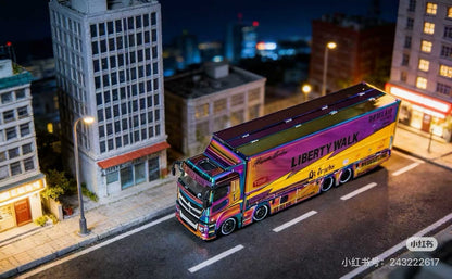 1/64 GCD Fuso LB Liberty Walk Chameleon Transporter HEC 2026 Diecast Car Model