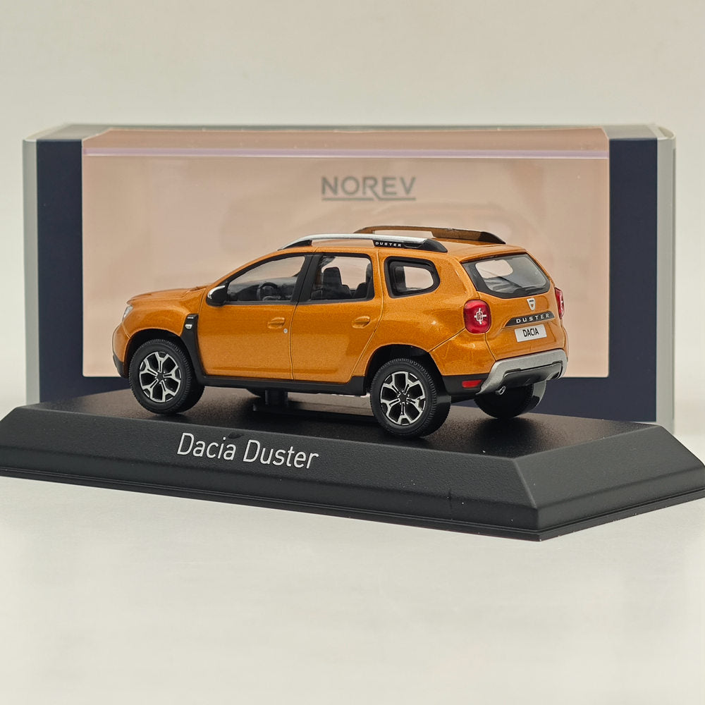Modèle réduit de voiture moulé sous pression Norev Dacia Duster Atakama Orange, collection limitée 2017, 1/43 