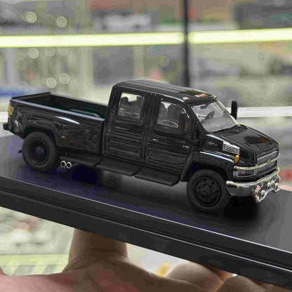 GOC 1/64 Kodiak & GMC Topkick C4500 Pickup Black Diecast Models Car