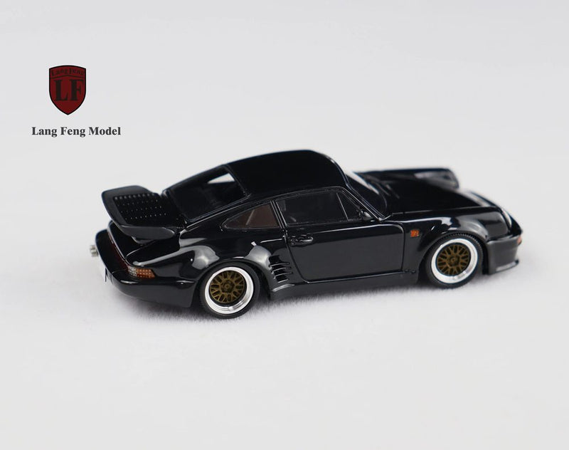 Pre-sale LF 1:64 Porsche 930 Turbo Black Bird Diecast Toys Car Models Collection Gifts Limited Edition