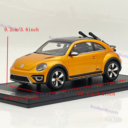 1/18 Volkswagen Beetle Dune Concept Radscale Gold Resin Car Limited Collection