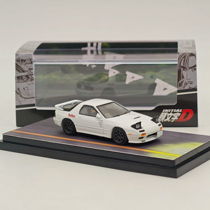Hobby Japan 1/64 Mazda RX-7 (FC3S) RedSuns Initial D Open Headlights HJ643043D Diecast Model Collection In Stock - US