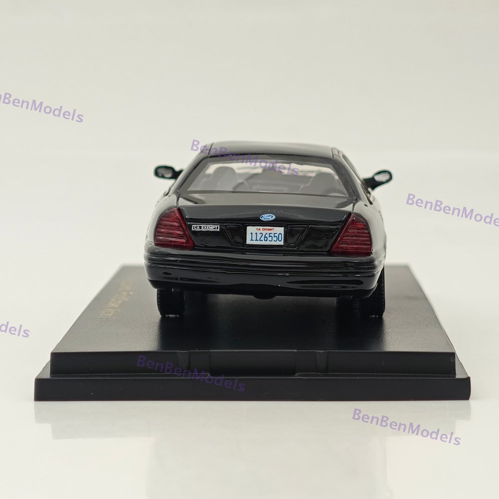 1/43 Supe io Ford Crown Victo I Black Resin Model Car Limited Edition Used