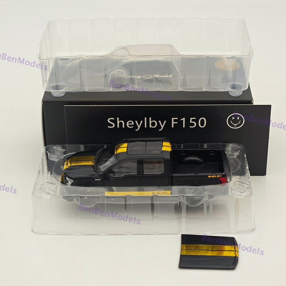 1:64 Funny Model F-150 Shelby Super Snake Pickup Sport Truck Model Diecast