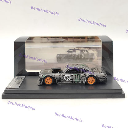Street Weapon 1:64 Ford Mustang 1965 Ken Block's Hoonicorn #43 Diecast Car Models Limited Gifts In Stock - US