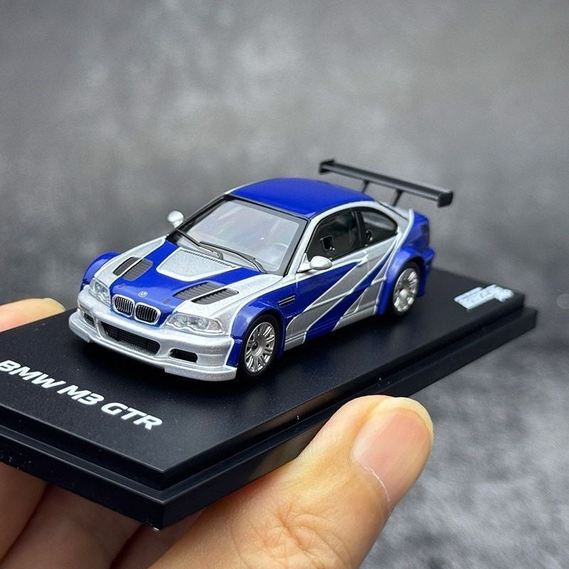 ARbox 1:64 BMW E46 M3 GTR NFS Fast & Furious Collectors Edition Alloy Diecast Car Model Gifts
