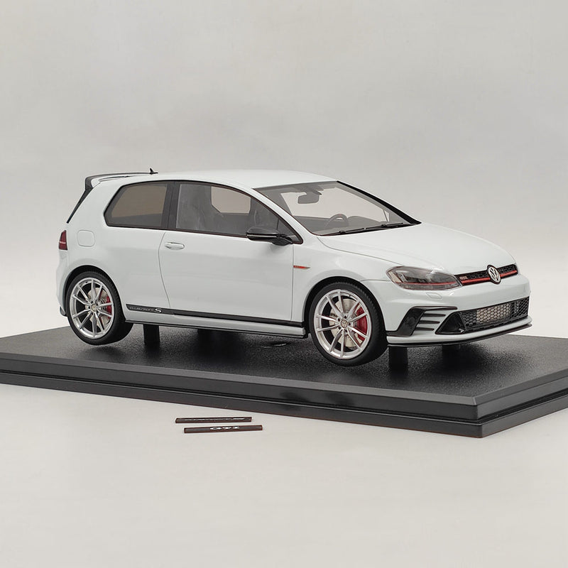 DNA Collectibles 1/18 Volkswagen Golf GTI VII Clubsport s 2017 DNA000159 White Resin Model Car Limited Collection