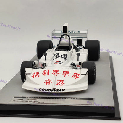1/18 Tecnomodel March 761 #34 H.J. Stuck USA Long Beach GP 1976 TM18-222B