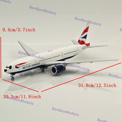1:200 ARD British Airways / Boeing 777-200 / G-YMMS WITH STAND / Diecast ARDBA85