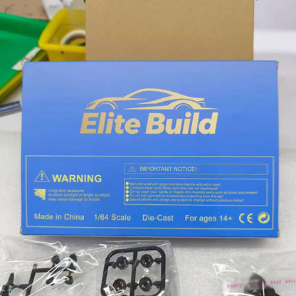 Elite Build 1:64 M4 GT3 Sectional Modification Kit Alloy Car Model Collection Ornaments