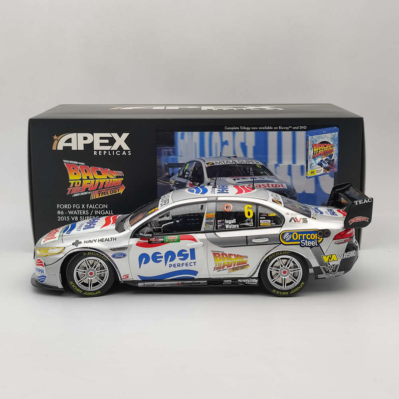 1/18 Apex Ford FG Falcon 2015 V8 SUPERCARS 600 Back to the Future