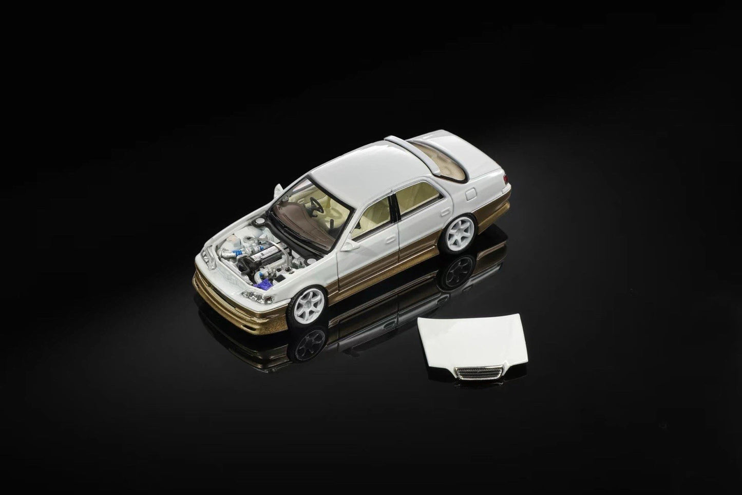 Mortal 1:64 JDM Cresta JZX100 Diecast VIP Custom Collectible Model Toys Car Gift
