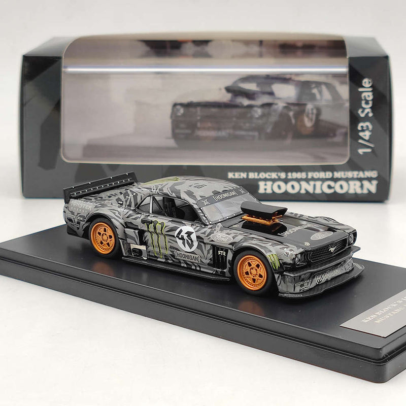 1:43 Ford Mustang 1965 Ken Block's Hoonicorn COUPE NO.43 Limited Edition Miniature Vehicle Hobby Collectible Gifts