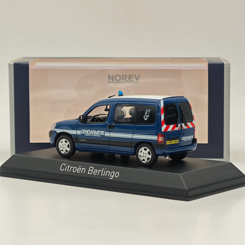 1/43 Norev Citroen Berlingo Gendarmerie Cynophile Diecast Model Cars 2005