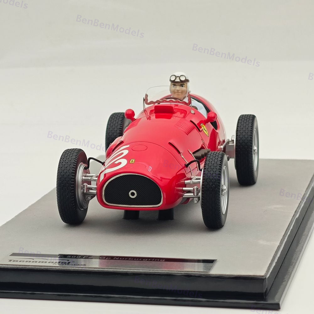 Tecno 1/18 Ferrari 500 F2 Mythos Gp Nurburgring N.Farina 1952 #102 TMD18-66D
