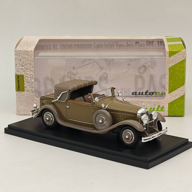 AutoCult Avenue 43 1/43 Minerva Al Three Position Cabriolet Van Den Plas