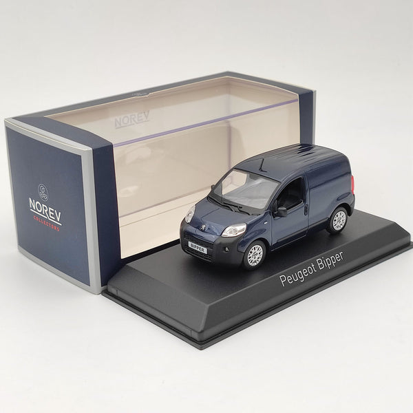 1/43 Norev Peugeot Bipper Van Blue Diecast Models Car Christmas Gift Collection