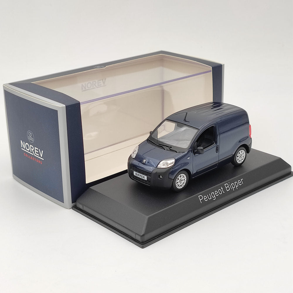 1/43 Norev Peugeot Bipper Van Blue Diecast Models Car Christmas Gift Collection In Stock - US