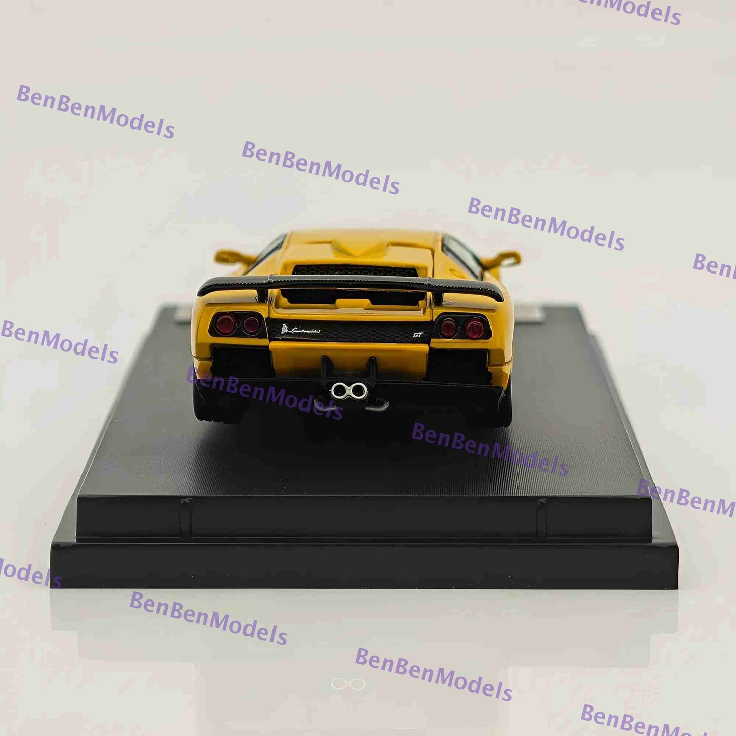 1:64 SH Yellow Diablo GT 1998 Racing Sports Model Diecast Models Car Limited