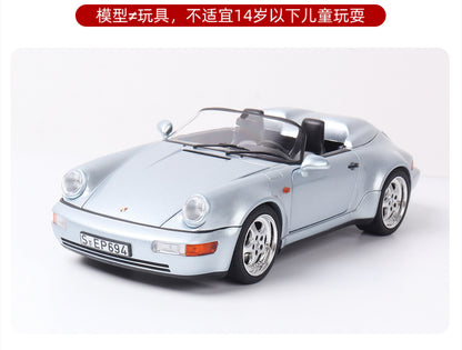 Norev 1:18 911 Speedster WTL 964 Carrera S Targa Alloy Car Model Limited Collectible