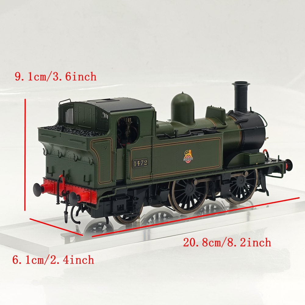 Dapol 7S-006-026 O Gauge 14xx Class 1472 -0-4-2T BR Lined Green Early Emblem DCC