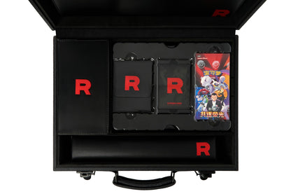 Pokemon Team Rocket Deluxe Gift Box Mewtwo ex Playmat Sleeves Deck Case