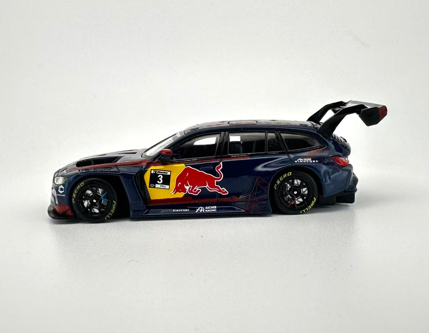 Jicar 1/64 BMW M3 Touring GT3 24H Endurance Race Wagon Racing Diecast Toys Car Model
