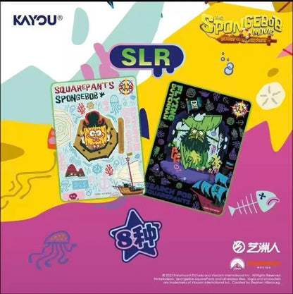New Spongebob 25th Anniversary Kayou Booster Box 50 Trading Card's Anime Vol 3