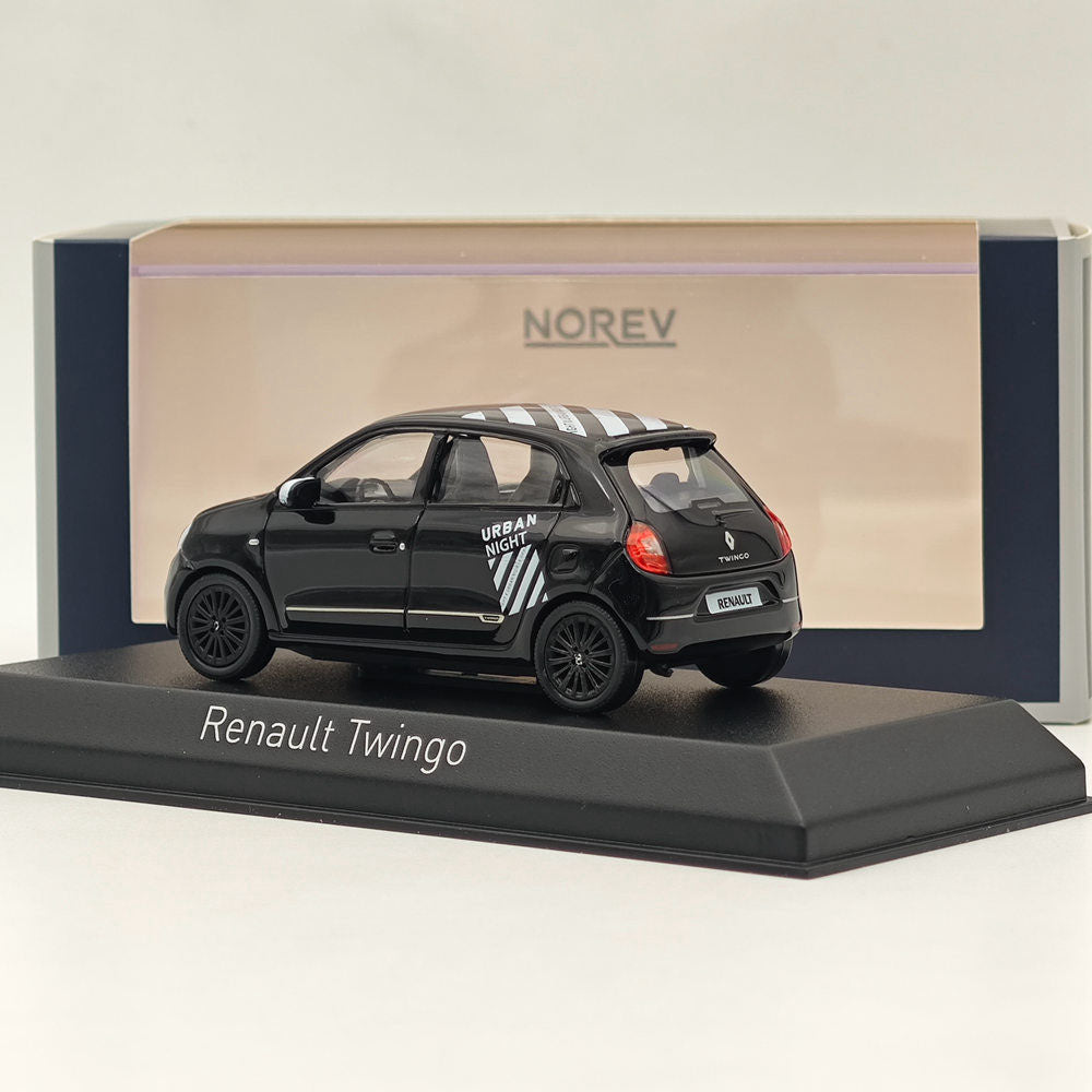 Norev 1/43 Renault Twingo Urban Night 2021 Black Diecast