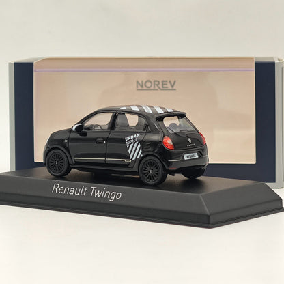 1/43 Norev Renault Twingo Urban Night 2021 Black Diecast Models Car Collection